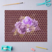 クイーンビーシリーズデザイン28 薄葉紙 (クラフト)