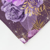 クイーンビーシリーズデザイン3 フリースブランケット (角)