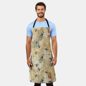 クイーンビーシリーズデザイン47 エプロン (着用した状態)