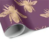 クイーンビーシリーズデザイン4 ラッピングペーパー (ロールコーナー)