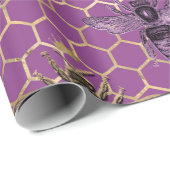 クイーンビーシリーズデザイン5 ラッピングペーパー (ロールコーナー)