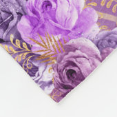 クイーンビーシリーズデザイン6 フリースブランケット (角)