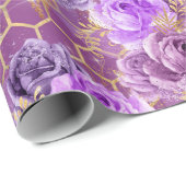 クイーンビーシリーズデザイン6 ラッピングペーパー (ロールコーナー)