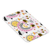 クイーンビーズキュートBFF、ベビーガール、ギフトピガーリーンク マグネット (右側)