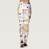 クイーンビーズキュートBFF、ベビーガール、ギフトピガーリーンク レギンス (裏面)