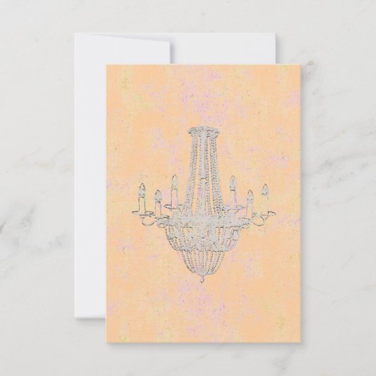 クイーンビーズシャンデリア～招待状 招待状 (正面)