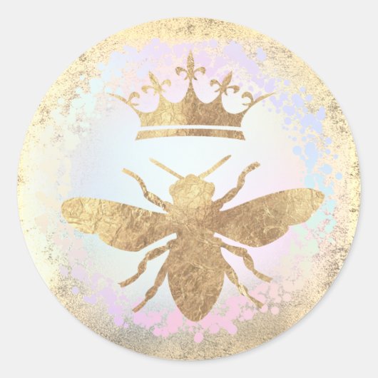 クイーンビーデザイン ラウンドシール (正面)