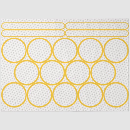 クイーンビーハニージャールリッドトッパー 薄葉紙 (正面)