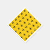 クイーンビーパターンパーティーナプキンス スタンダードカクテルナプキン (角)