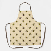 クイーンビーパターン エプロン (正面)