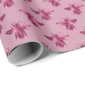 クイーンビーパターン ラッピングペーパー (ロールコーナー)