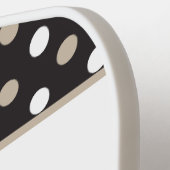 クイーンビーパーソナライズされたピックボールパドル ピックルボールラケット (左詳細)