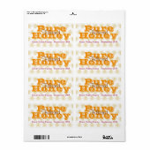 クイーンビーフィルターハニージャー ラベル (フルシート)