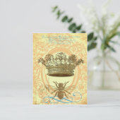 クイーンビーポストカードまたは招待状 ポストカード (スタンド正面)