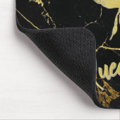 クイーンビーモダンマウスパッド金ゴールド&ブラックベストセラー マウスパッド (コーナー)