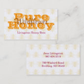 クイーンビーラベンダービーキーパー 名刺 (正面/裏面)