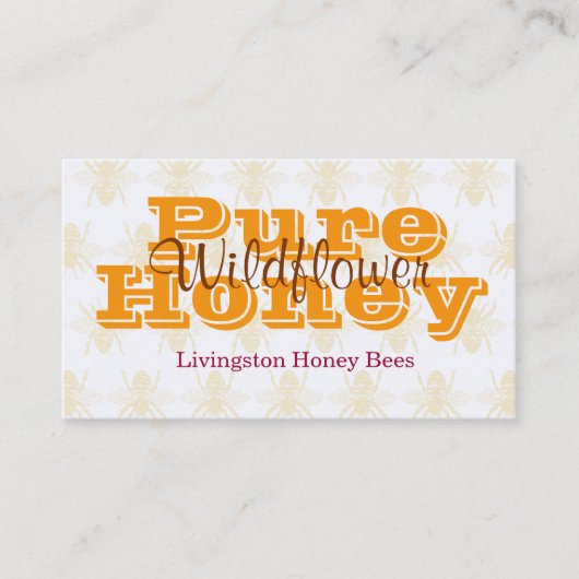 クイーンビーラベンダービーキーパー 名刺 (正面)