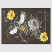 クイーンビーヴィンテージエフエメラ香水アド 薄葉紙 (正面)