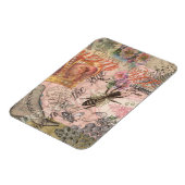 クイーンビーヴィンテージビューティフルコラージュ マグネット (左側)