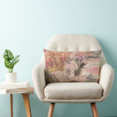 クイーンビーヴィンテージビューティフルコラージュ ランバークッション (椅子)