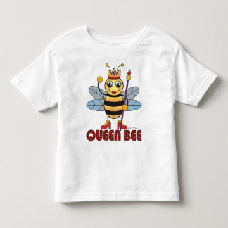 クイーンビー幼児用シャツ トドラーTシャツ