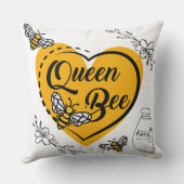 クイーンビー引用文 クッション (裏面)