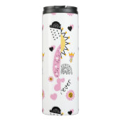 クイーンビー最高のズフレンズ永遠にかわいいBFFの女の子 タンブラー (裏面)