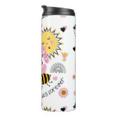 クイーンビー最高のズフレンズ永遠にかわいいBFFの女の子 タンブラー (回転右)