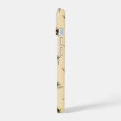 クイーンビー柄 iPhone 15ケース (左側面)