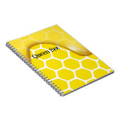 クイーンビー蜂蜜 ノートブック (右側)