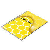 クイーンビー蜂蜜 ノートブック (左側)