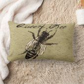 クイーンビー野生生物虫 ランバークッション (ブランケット)