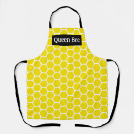 クイーンビー黄色 エプロン