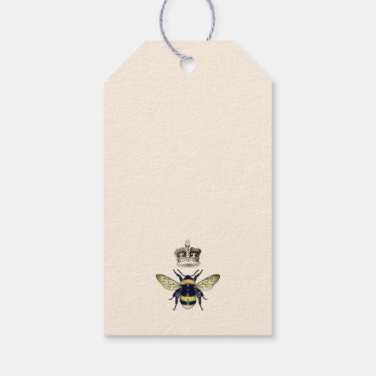 クイーンビー&クラウンファームの価格 ギフトタグ (裏面)