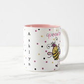 クイーンビー ツートーンマグカップ (正面右)