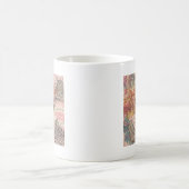 クイーンビー ビンテージ コラージュ コーヒーマグカップ (中央)