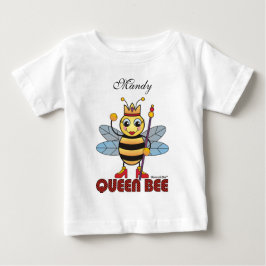 クイーンビー ベビーTシャツ