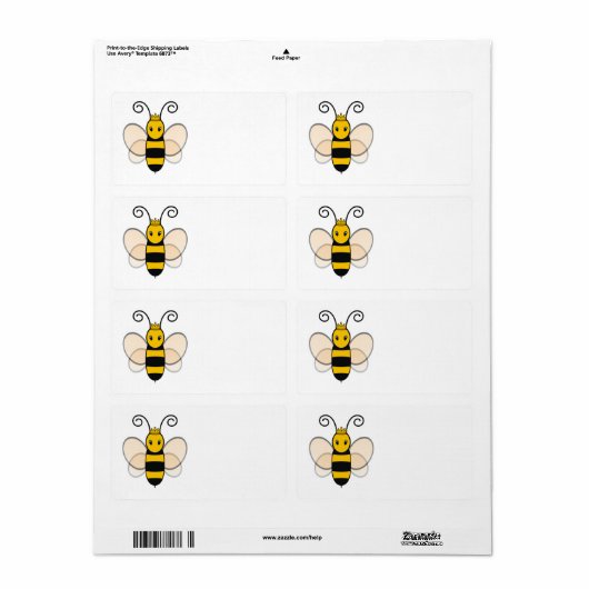 クイーンビー ラベル (フルシート)