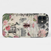 クイーンビー ローズガーデン Case-Mate iPhoneケース (裏面(横))