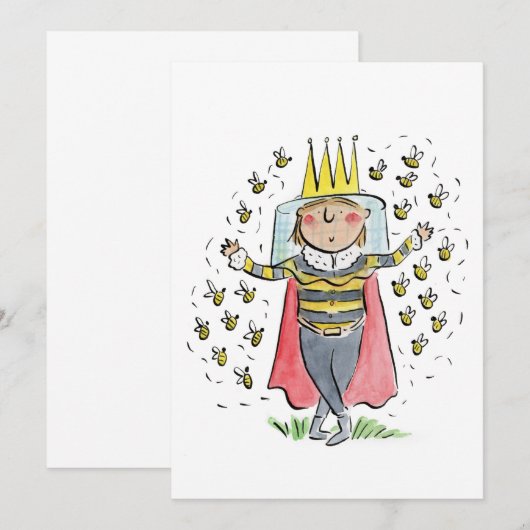 クイーンビー 招待状 (正面/裏面)