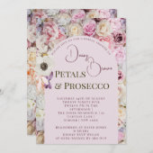 クイーンピエレガントンクフローラアーチサマーブライダルシューウェ 招待状 (正面/裏面)