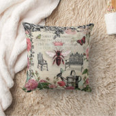 クイーンフランスのビーバラガーデン クッション (ブランケット)