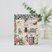 クイーンフランスのビーバラガーデン ポストカード (スタンド正面)