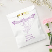 クイーンマブフェアリー、紫のSweet sixteen フェイバーバッグ (封をした状態)