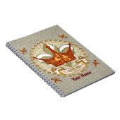 クイーンママのバナーノートブック ノートブック (右側)