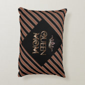 クイーンママ装飾用クッション アクセントクッション (裏面(縦))