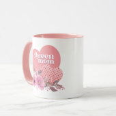 クイーンママ_ハッピー母の日 マグカップ (正面左)