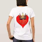 クイーンママ Tシャツ (裏面)