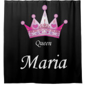 クイーンマリアコーヒーショーカーテン シャワーカーテン (正面)