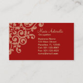 クイーンマリー・アントワネット~名刺 名刺 (裏面)